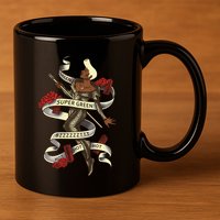Super Green 11oz C Handle Ceramic Mug