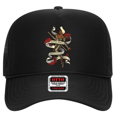 Super Green Trucker Hat
