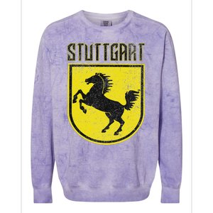 Stuttgart Germany Colorblast Crewneck Sweatshirt