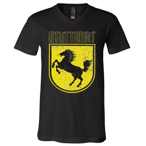 Stuttgart Germany V-Neck T-Shirt