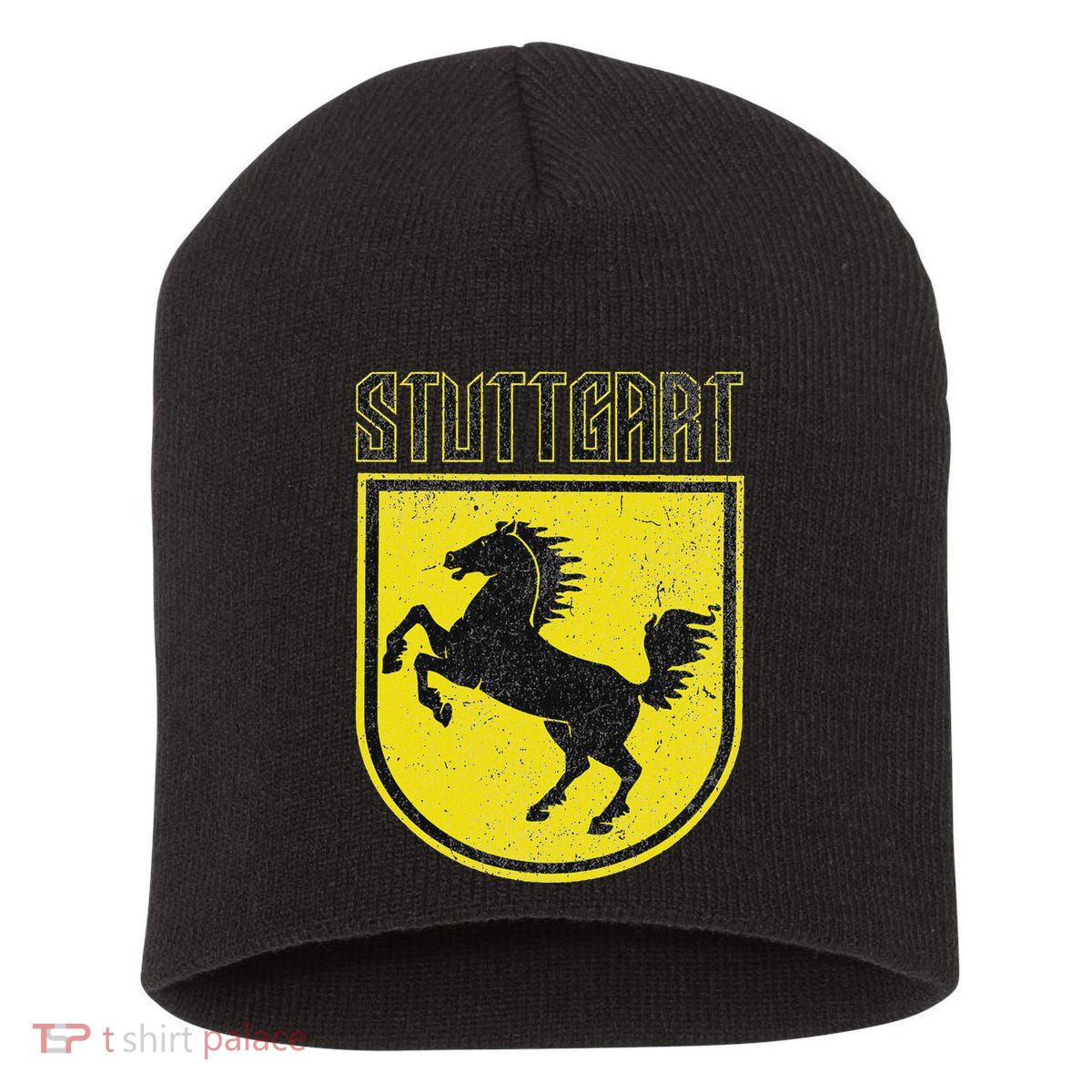 Stuttgart Germany Short Acrylic Beanie