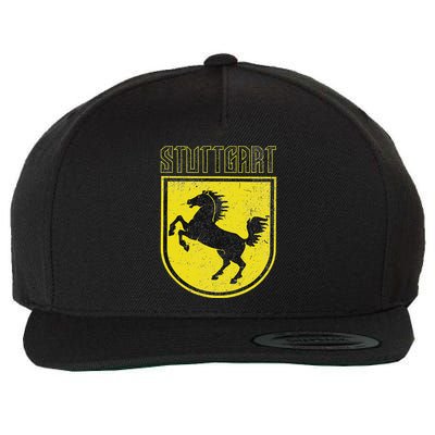 Stuttgart Germany Wool Snapback Cap