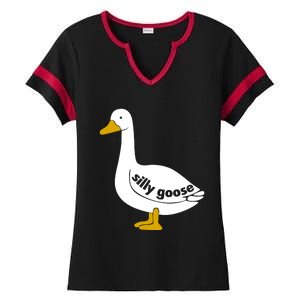 Silly Goose Ladies Halftime Notch Neck Tee