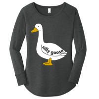 Silly Goose Women's Perfect Tri Tunic Long Sleeve Shirt