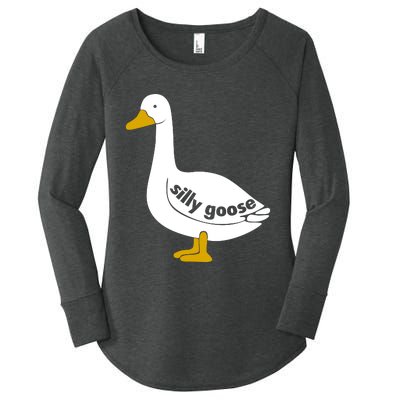 Silly Goose Women's Perfect Tri Tunic Long Sleeve Shirt