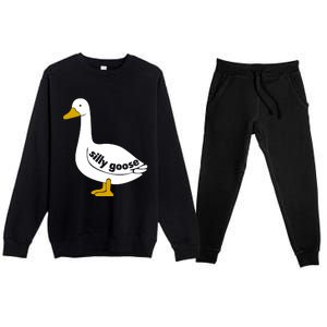 Silly Goose Premium Crewneck Sweatsuit Set