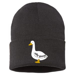 Silly Goose Sustainable Knit Beanie