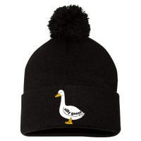 Silly Goose Pom Pom 12in Knit Beanie