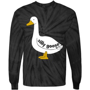 Silly Goose Tie-Dye Long Sleeve Shirt