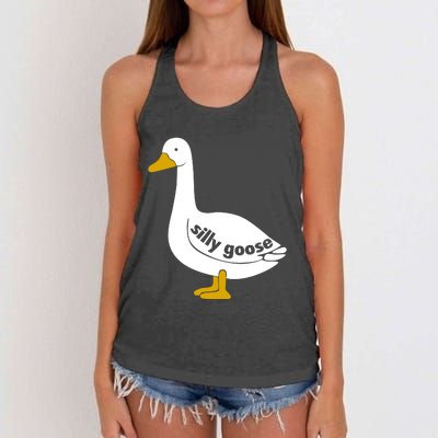 Silly Goose Women's Knotted Racerback Tank