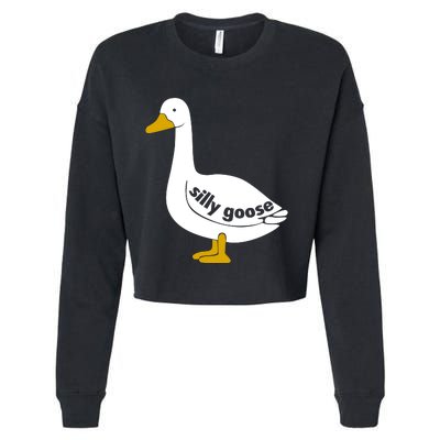 Silly Goose Cropped Pullover Crew