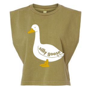 Silly Goose Garment-Dyed Women's Muscle Tee