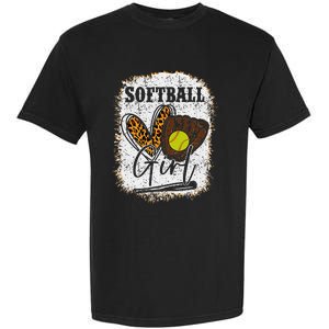 Softball Girl Garment-Dyed Heavyweight T-Shirt