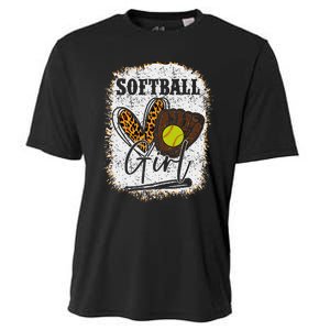 Softball Girl Cooling Performance Crew T-Shirt