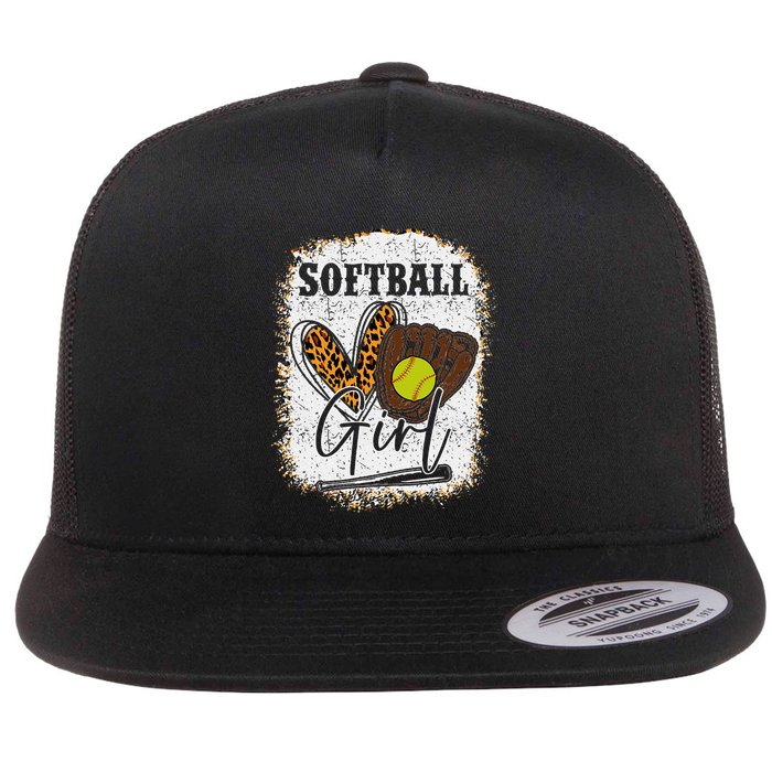 Softball Girl Flatbill Hat