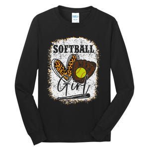 Softball Girl Tall Long Sleeve T-Shirt