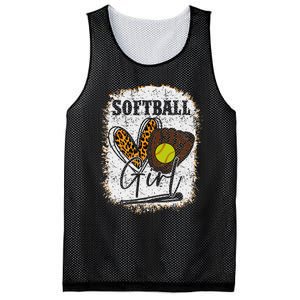 Softball Girl Mesh Reversible Basketball Jersey Tank