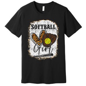 Softball Girl Premium T-Shirt