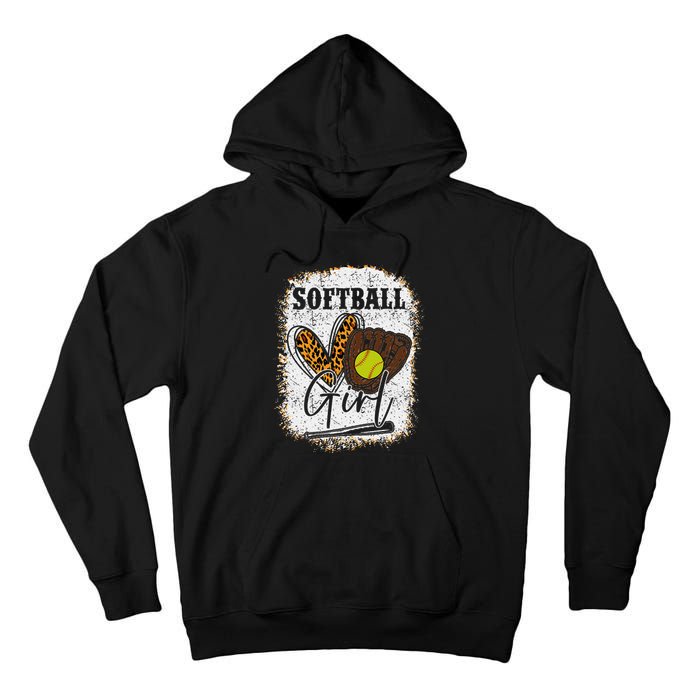 Softball Girl Tall Hoodie