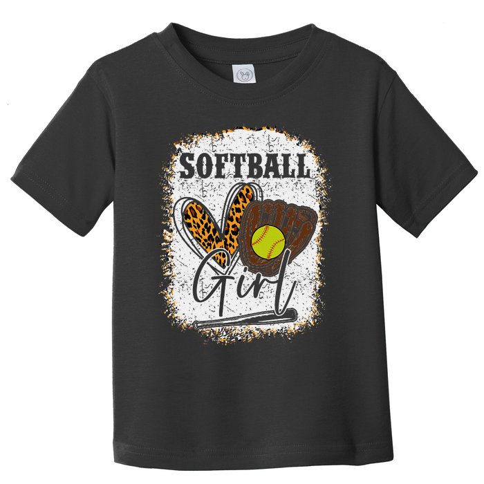 Softball Girl Toddler T-Shirt