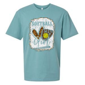 Softball Girl Sueded Cloud Jersey T-Shirt