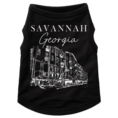 Savannah Georgia State Savannah Traveling Lover Georgia Doggie Tank