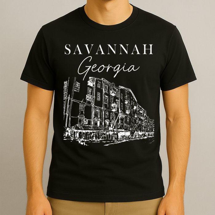 Savannah Georgia State Savannah Traveling Lover Georgia T-Shirt