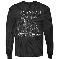 Savannah Georgia State Savannah Traveling Lover Georgia Tie-Dye Long Sleeve Shirt