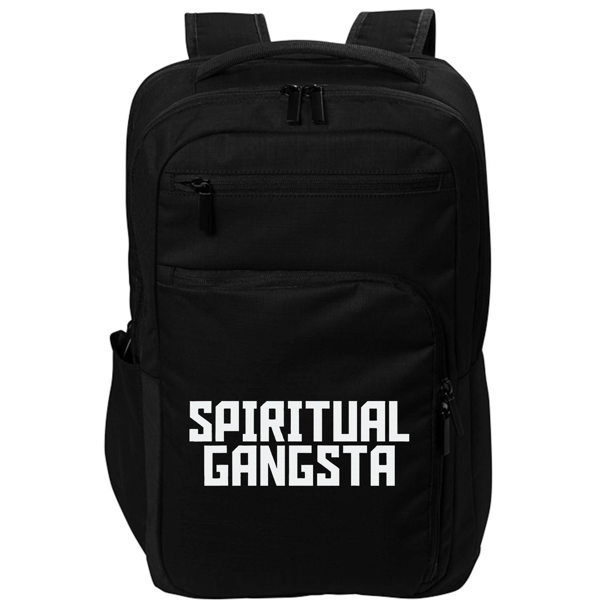 Spiritual Gangsta Spiritual Meditation Yoga Lover Impact Tech Backpack