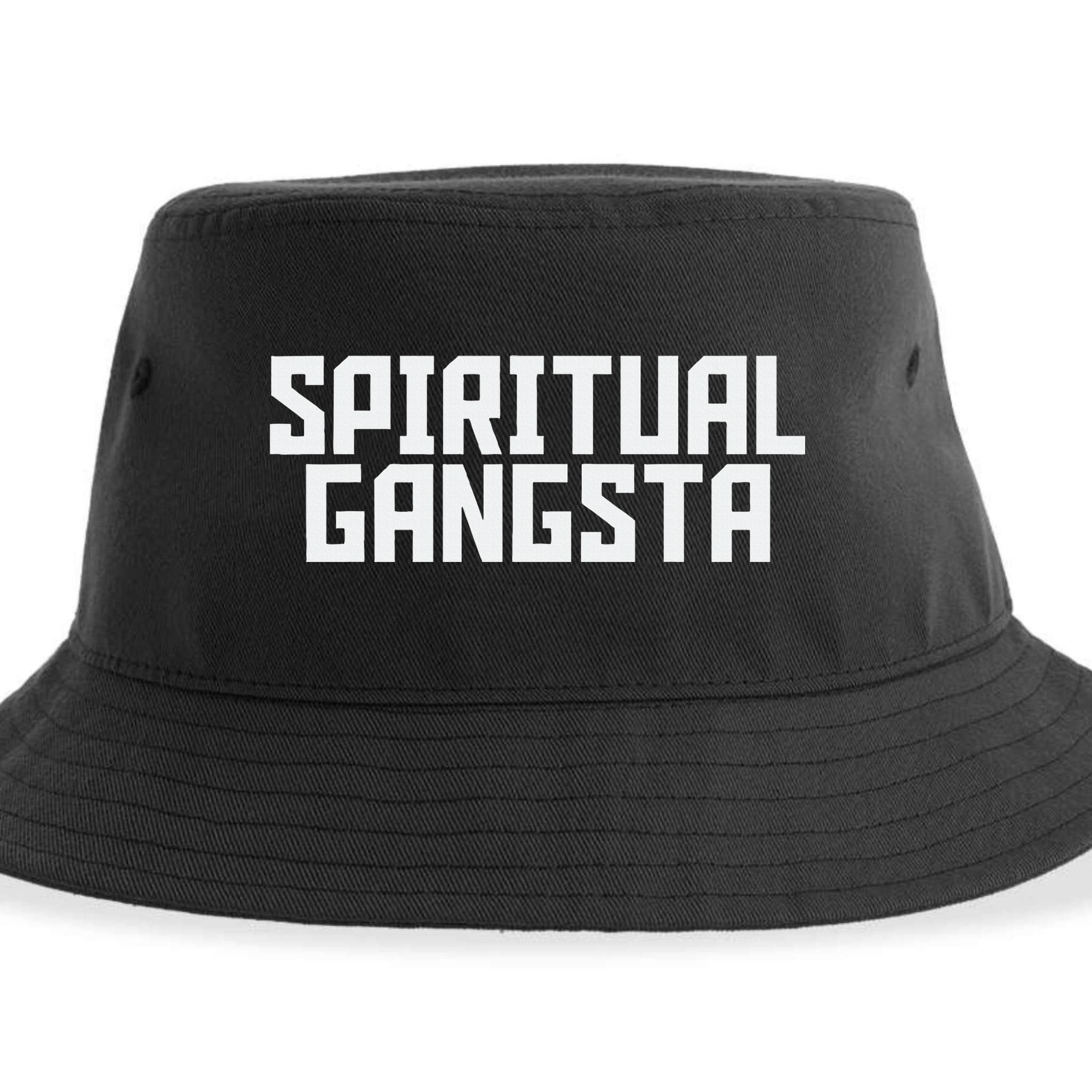 Spiritual Gangsta Spiritual Meditation Yoga Lover Sustainable Bucket Hat