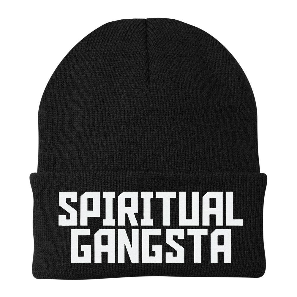 Spiritual Gangsta Spiritual Meditation Yoga Lover Beanie