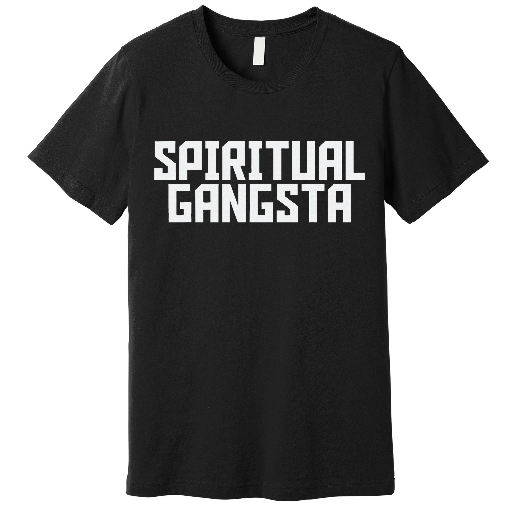 Spiritual Gangsta Spiritual Meditation Yoga Lover Premium T-Shirt