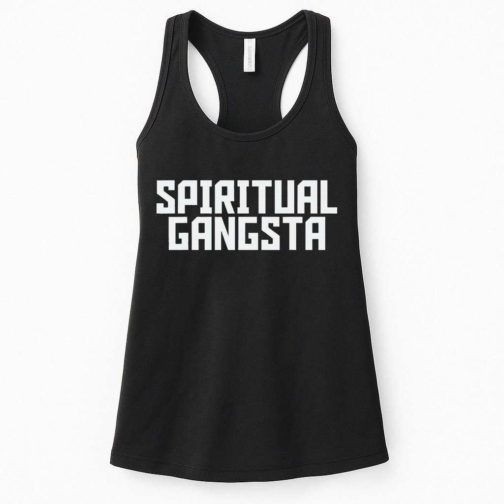 Spiritual Gangsta Spiritual Meditation Yoga Lover Womens Tank Top