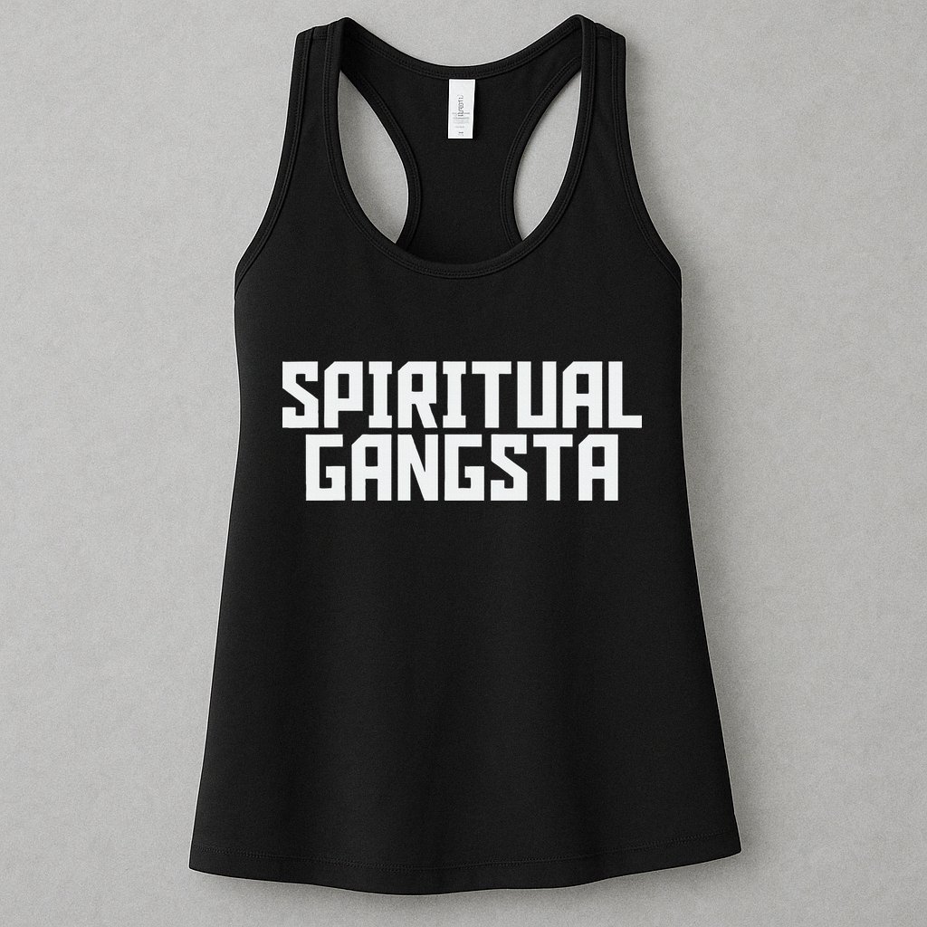 Spiritual Gangsta Spiritual Meditation Yoga Lover Womens Tank Top