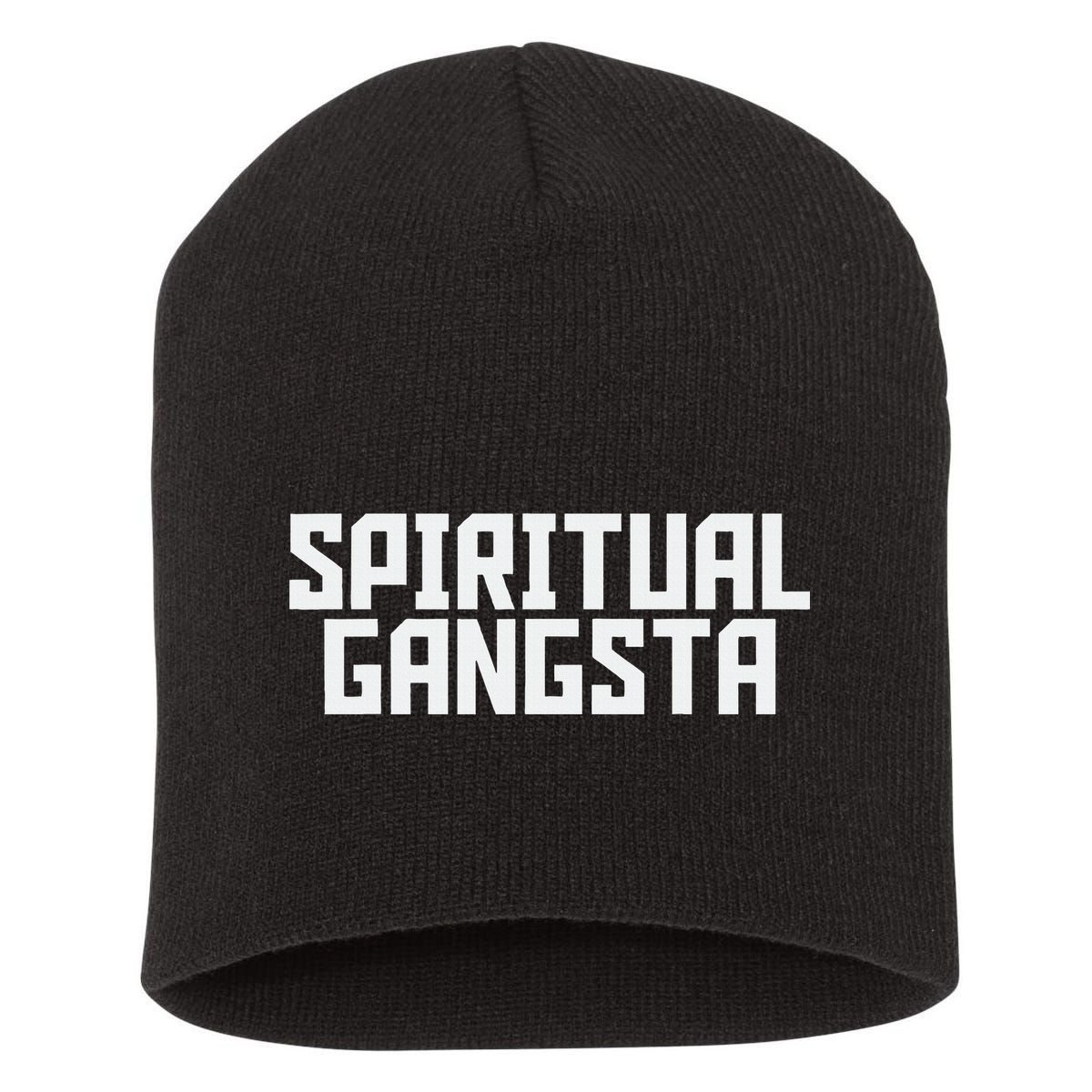 Spiritual Gangsta Spiritual Meditation Yoga Lover Short Acrylic Beanie