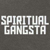 Spiritual Gangsta Spiritual Meditation Yoga Lover Cotton Canvas Backpack