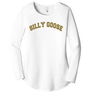 Silly Goose Women's Perfect Tri Tunic Long Sleeve Shirt