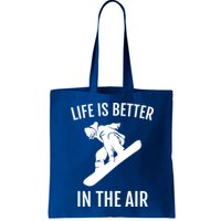 Snowboard Graphic Snowboarding Life Is Better In The Air Gift Bag