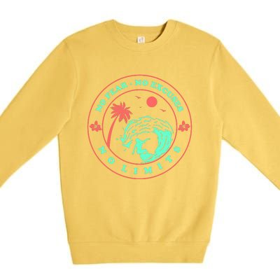 Surfer Girl Premium Crewneck Sweatshirt