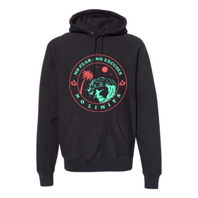 Surfer Girl Premium Hoodie