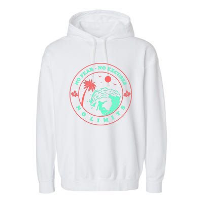 Surfer Girl Garment-Dyed Fleece Hoodie