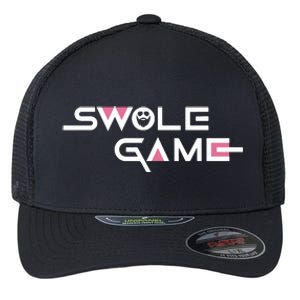 Swole Game Flexfit Unipanel Trucker Cap