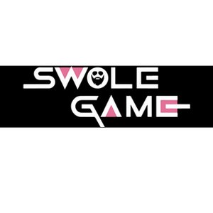 Swole Game Bumper Sticker