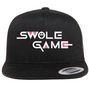 Swole Game Flat Bill Trucker Hat