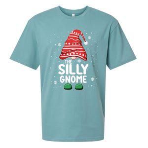 Silly Gnome Squad Funny Matching Family Group Christmas Cute Gift Sueded Cloud Jersey T-Shirt