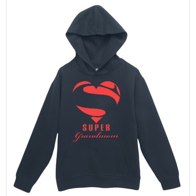 Super Grandmom Superhero Gift Mother Father Day Urban Pullover Hoodie