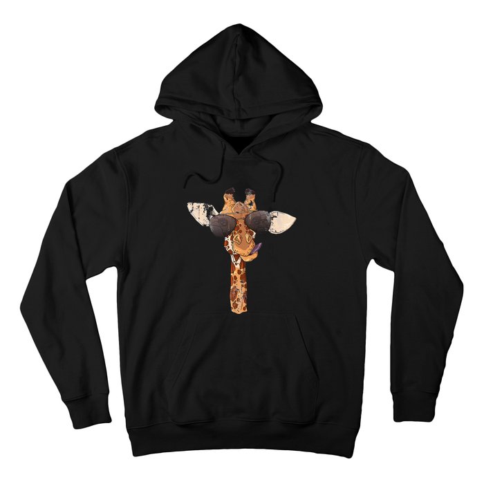 Sunglasses Giraffe Hoodie