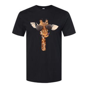 Sunglasses Giraffe Softstyle CVC T-Shirt