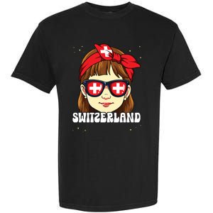 Swiss Girl Switzerland Garment-Dyed Heavyweight T-Shirt