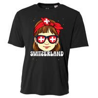 Swiss Girl Switzerland Cooling Performance Crew T-Shirt